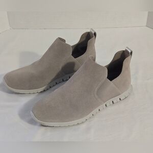 Cole Haan Zerogrand Slip On Booties. Size 8.5, Suede uppers. Color Ironstone